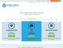 Tablet Screenshot of harddrivehotel.com